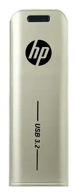 HP x796w lecteur USB flash 256 Go USB Type-A 3.2 Gen 2 (3.1 Gen 2) Argent - Clé USB - visuel 1