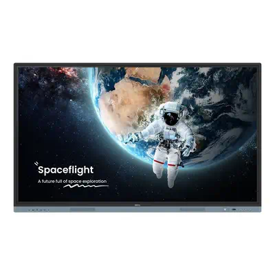 BenQ RM6504 tableau blanc interactif 165,1 cm (65") 3840 x 2160 pixels Écran tactile Noir - Affichage dynamique - visuel 1