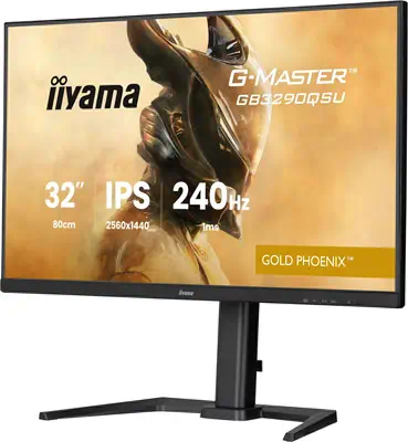 iiyama G-MASTER GB3290QSU-B1 écran plat de PC 80 cm (31.5") 2560 x 1440 pixels 2K Ultra HD LED Noir - Ecran Ordinateur - visuel 8