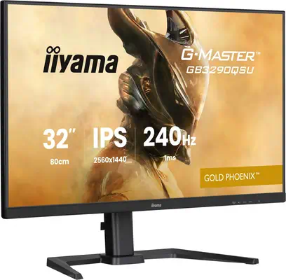 iiyama G-MASTER GB3290QSU-B1 écran plat de PC 80 cm (31.5") 2560 x 1440 pixels 2K Ultra HD LED Noir - Ecran Ordinateur - visuel 5