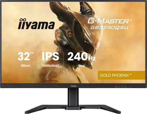iiyama G-MASTER GB3290QSU-B1 écran plat de PC 80 cm (31.5") 2560 x 1440 pixels 2K Ultra HD LED Noir - Ecran Ordinateur - visuel 4