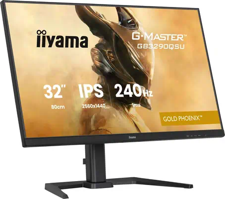 iiyama G-MASTER GB3290QSU-B1 écran plat de PC 80 cm (31.5") 2560 x 1440 pixels 2K Ultra HD LED Noir - Ecran Ordinateur - visuel 7