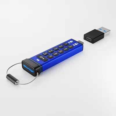 datAshur PRO+C 32GB | Secure USB Type-C Memory Stick | FIPS 140-3 Level 3 pending | PIN protected |  - iStorage - Clé USB - visuel 5
