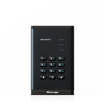 iStorage diskAshur3 HDD 256-bit 500GB - Black - Disque dur SSD - visuel 1