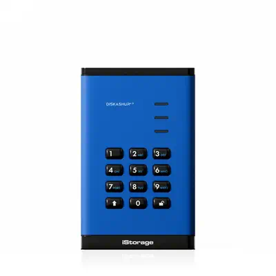 iStorage diskAshur3 HDD 256-bit 2TB - Blue - Disque dur SSD - visuel 6