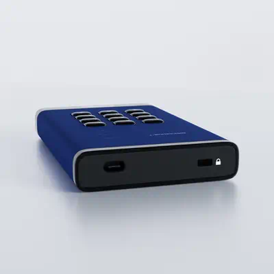iStorage diskAshur3 HDD 256-bit 2TB - Blue - Disque dur SSD - visuel 5