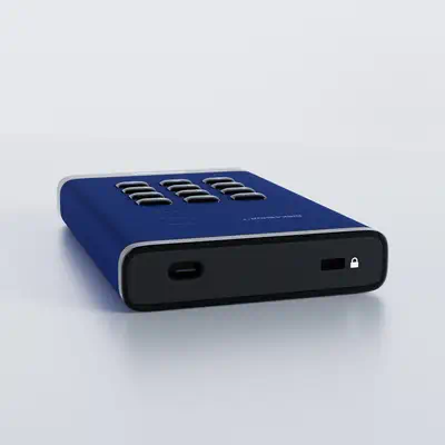 iStorage diskAshur3 SSD 256-bit 2TB - Blue - Disque dur SSD - visuel 5