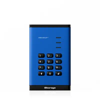 iStorage diskAshur3 SSD 256-bit 2TB - Blue - Disque dur SSD - visuel 1