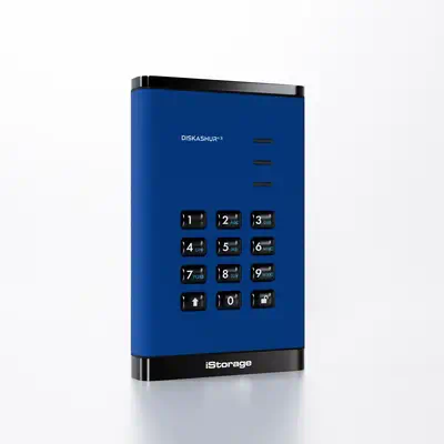 iStorage diskAshur3 SSD 256-bit 2TB - Blue - Disque dur SSD - visuel 2