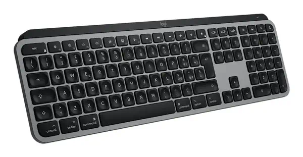 Logitech MX Keys S for Mac clavier Maison Bluetooth QWERTY Italien Gris - Clavier - visuel 3