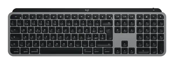Logitech MX Keys S for Mac clavier Maison Bluetooth QWERTY Italien Gris - Clavier - visuel 1