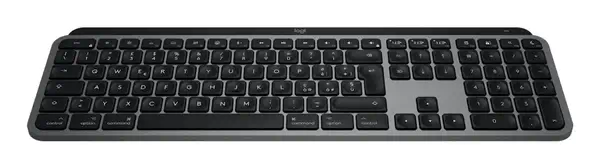 Logitech MX Keys S for Mac clavier Maison Bluetooth QWERTY Italien Gris - Clavier - visuel 2