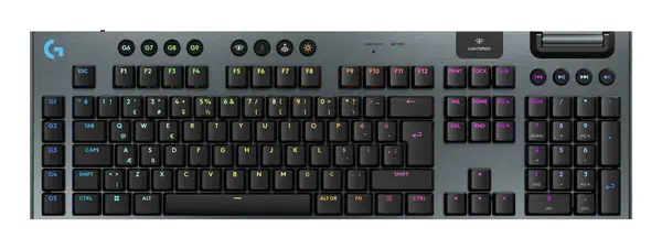 Logitech G G915 X Lightspeed clavier Gaming USB + RF Wireless + Bluetooth QWERTY US International No - Clavier - visuel 1