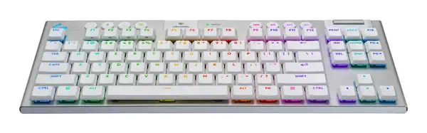 Logitech G G915 X LIGHTSPEED clavier Gaming USB + RF Wireless + Bluetooth QWERTZ Allemand Blanc - Clavier - visuel 2