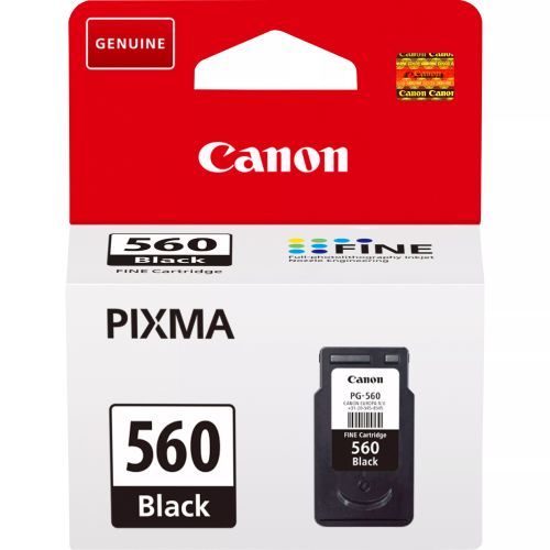 Vente CANON 1LB CRG PG-560 Black Ink Cartridge au meilleur prix