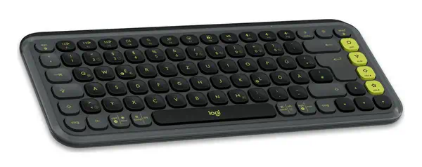 Logitech 920-013106 clavier Souris incluse Universel Bluetooth QWERTZ Allemand Graphite - visuel 3