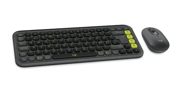 Logitech 920-013266 clavier Souris incluse Universel Bluetooth QZERTY Nordique Graphite - visuel 3
