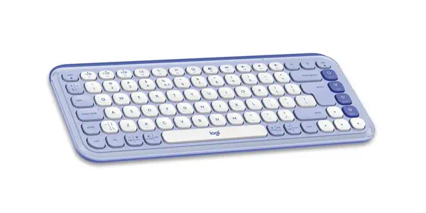 Logitech 920-013078 clavier Souris incluse Universel Bluetooth QWERTY Turc Lilas, Blanc - visuel 3
