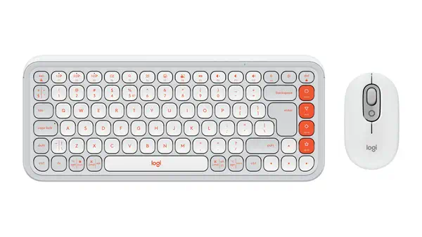 Logitech 920-013141 clavier Souris incluse Universel Bluetooth QWERTY US International Blanc - visuel 1