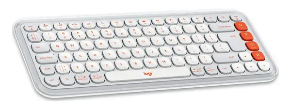 Logitech 920-013141 clavier Souris incluse Universel Bluetooth QWERTY US International Blanc - visuel 3