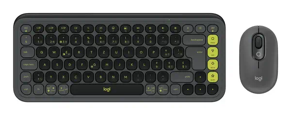 Logitech 920-013275 clavier Souris incluse Universel Bluetooth QWERTZ Suisse Graphite - visuel 1