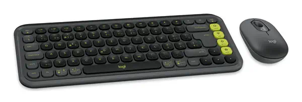 Logitech 920-013275 clavier Souris incluse Universel Bluetooth QWERTZ Suisse Graphite - visuel 2