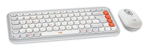 Logitech 920-013276 clavier Souris incluse Universel Bluetooth QWERTZ Suisse Blanc - visuel 2