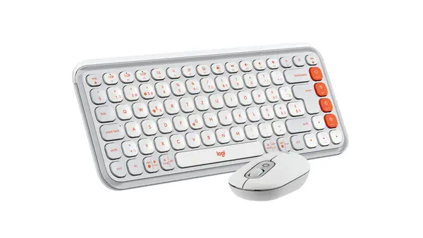 Logitech 920-013276 clavier Souris incluse Universel Bluetooth QWERTZ Suisse Blanc - visuel 4
