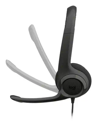 Logitech H390 USB Casque Avec fil Arceau Appels/Musique USB Type-A Noir - Casque Micro - visuel 4