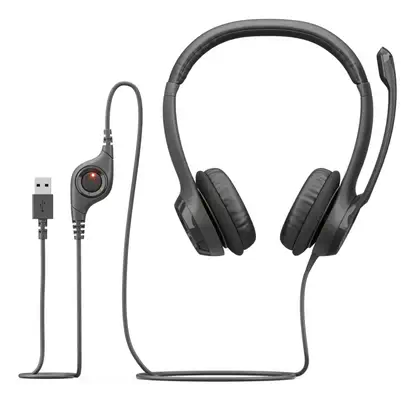 Logitech H390 USB Casque Avec fil Arceau Appels/Musique USB Type-A Noir - Casque Micro - visuel 5