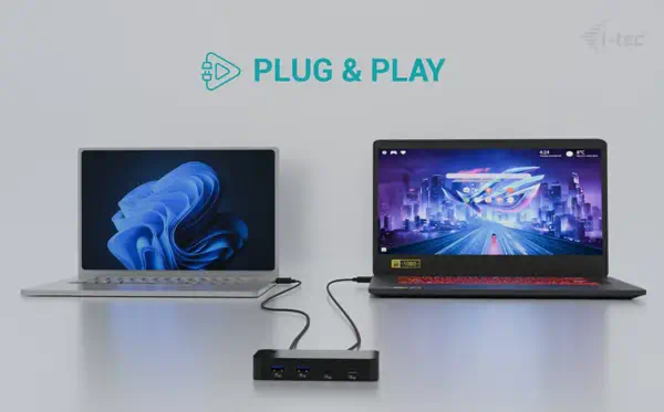 i-tec Universal KVM HUB 2x USB-C + 2x USB-A 3.0 - I-Tec - Switchs et Hubs - visuel 8