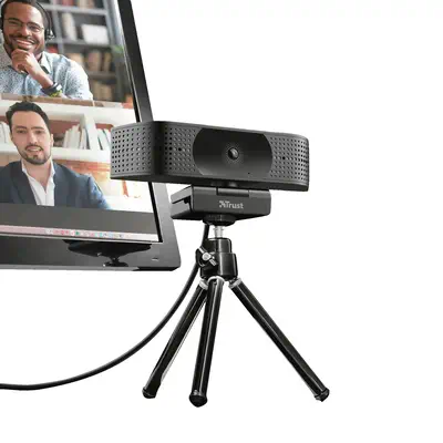 Trust Teza webcam 3840 x 2160 pixels USB 2.0 Noir - Webcam - visuel 6