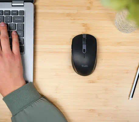Trust Ozaa souris Bureau Droitier RF sans fil + Bluetooth Optique 3200 DPI - Souris - visuel 9