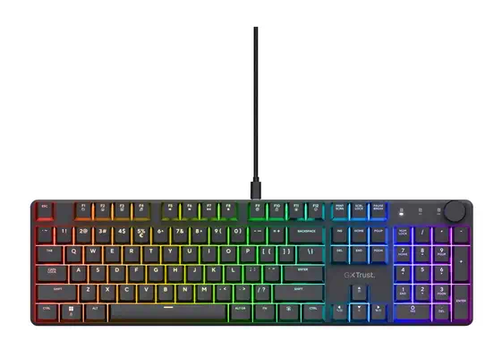 Trust GXT 866 Torix clavier Gaming USB Français Noir - Clavier - visuel 3