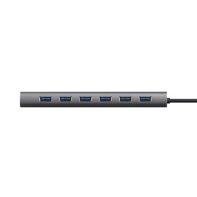 Trust Halyx USB 3.2 Gen 1 (3.1 Gen 1) Type-A 5000 Mbit/s Argent - Switchs et Hubs - visuel 7