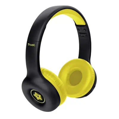Trust Nouna Casque Avec fil &sans fil Arceau Appels/Musique USB Type-C Bluetooth Noir, Jaune - Casque Micro - visuel 4