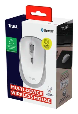 Trust Yvi+ souris Universel Ambidextre RF sans fil + Bluetooth Optique 1600 DPI - Souris - visuel 5