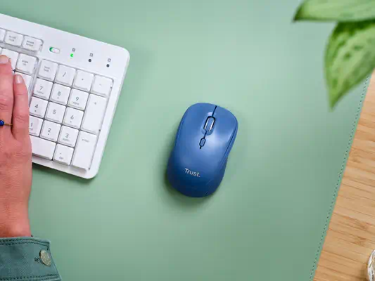 Trust Yvi+ souris Universel Ambidextre RF sans fil + Bluetooth Optique 1600 DPI - Souris - visuel 9