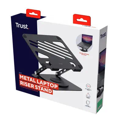 Trust Zeff Supports de Laptop Noir 40,6 cm (16") - Autre Accessoire pour portable - visuel 8