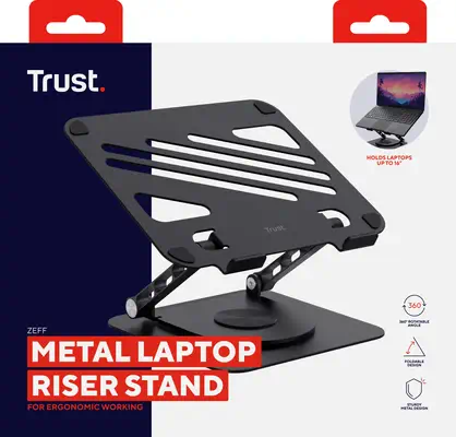 Trust Zeff Supports de Laptop Noir 40,6 cm (16") - Autre Accessoire pour portable - visuel 9