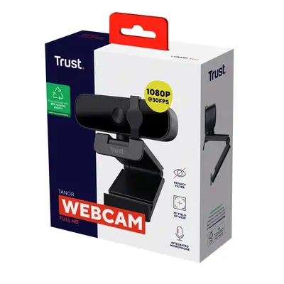 Trust Tanor webcam 1920 x 1080 pixels USB Noir - Webcam - visuel 8