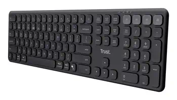 Trust Vaiya clavier maison/bureau RF sans fil + Bluetooth Français Noir meilleur prix