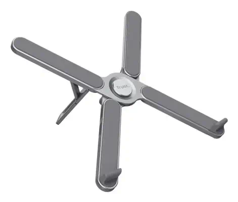 Macy Support pliable en aluminium pour ordinateur portable - Trust - Autre Accessoire pour portable - visuel 2