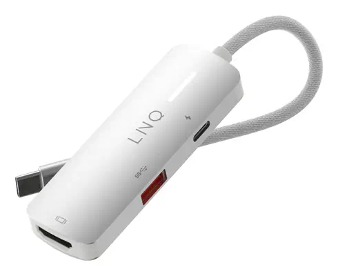 LINQ 4K HDMI Adapter with PD and USB-A - Switchs et Hubs - visuel 2