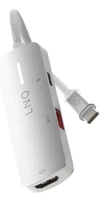 LINQ 4K HDMI Adapter with PD and USB-A - Switchs et Hubs - visuel 1