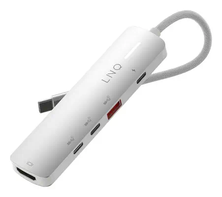 LINQ 5in1 Pro USB-C 10Gbps Multiport Hub with 4K HDMI - Switchs et Hubs - visuel 2