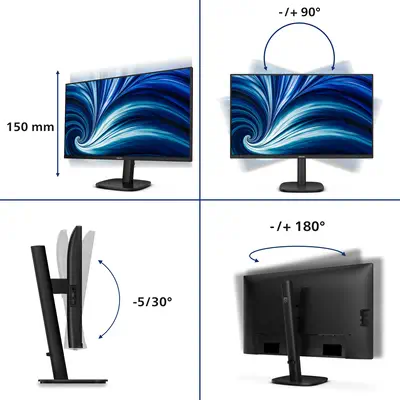 Philips 27B2N3500J/00 écran plat de PC 68,6 cm Philips - visuel 1 - hello RSE - Technologie visuelle avancée
