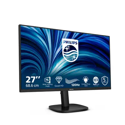 Philips 27B2N3500J/00 écran plat de PC 68,6 cm (27") 2560 x 1440 pixels 2K LCD Noir - Ecran Ordinateur - visuel 2