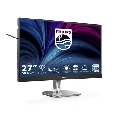 Philips 27B2U4601/00 écran plat de PC 68,6 cm (27") 2560 x 1440 pixels Quad HD LCD Gris - Ecran Ordinateur - visuel 5