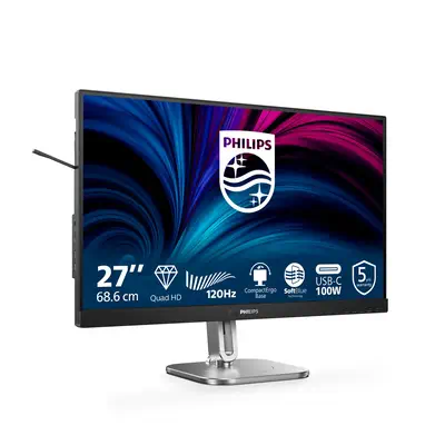 Philips 27B2U4601/00 écran plat de PC 68,6 cm (27") 2560 x 1440 pixels Quad HD LCD Gris - Ecran Ordinateur - visuel 4